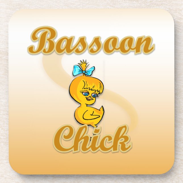 Dessous-de-verre Bassoon chick (Devant)