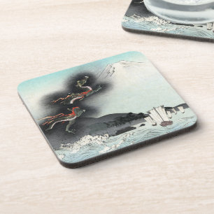 Dessous-de-verre Bataille dans la mer de la fureur du dragon pour l