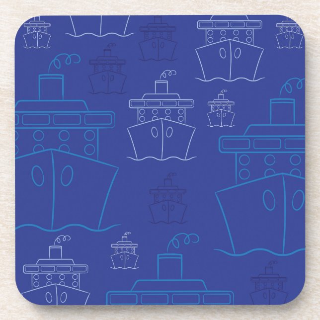 Dessous-de-verre Bateau de croisière (Devant)