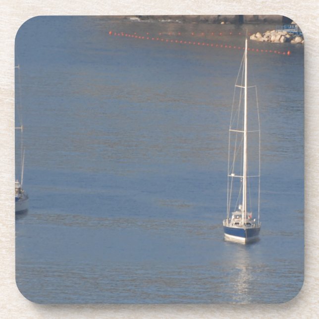 Dessous-de-verre Bateaux au repos à Sorrente Italie (Devant)