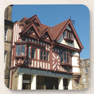 Dessous-de-verre Bâtiment en chêne Tudor, Edimbourg, Ecosse