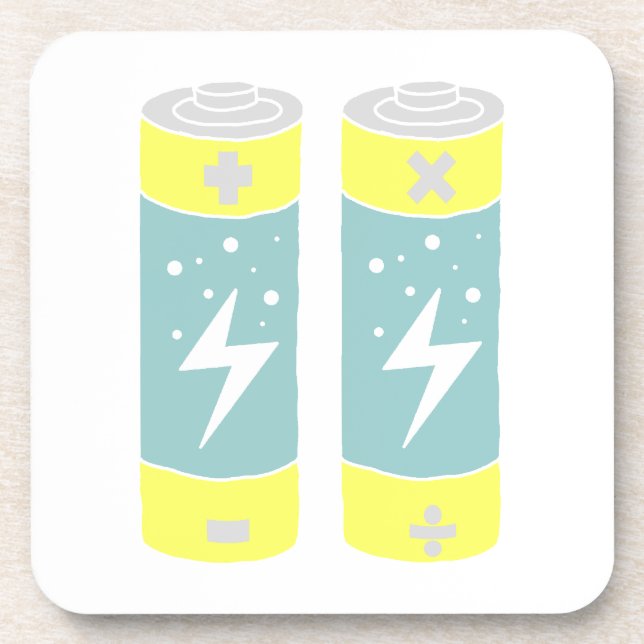 Dessous-de-verre Batteries (Devant)