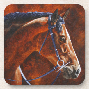Dessous-de-verre Bay Horse Hanoverian Warmblood