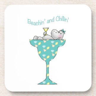 Dessous-de-verre Beachin' et chillin'