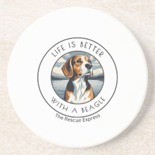 Dessous de verre beagles