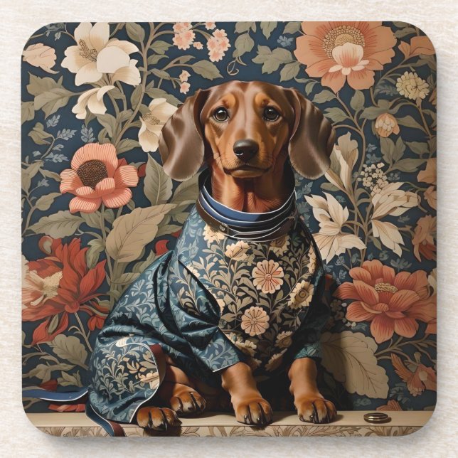 Dessous-de-verre Beau Dachshund Brown | Portrait Dachshund (Devant)