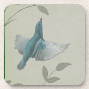 Dessous-de-verre Beau Oiseau Bleu