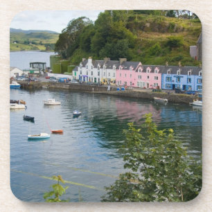 Dessous-de-verre Beau port et voiliers avec réflexions en 2