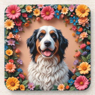 Dessous-de-verre Beau portrait de chien