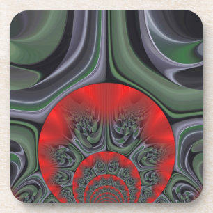 Dessous-de-verre Beau Rouge Aurora Art Imprimer