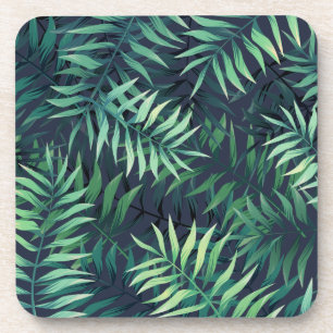 Dessous-de-verre Beaux et élégants Feuilles tropicaux Dessous de