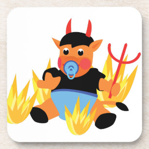 Dessous-de-verre bébé diable
