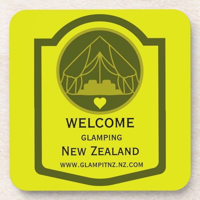 Dessous-de-verre Bell Tent Glamping (Devant)