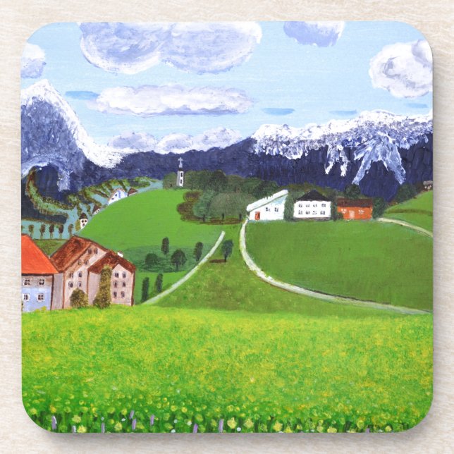 Dessous-de-verre Belle Norvège (Devant)