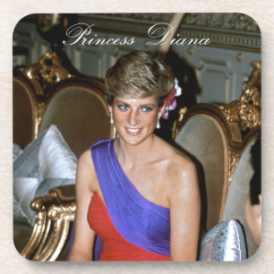 Dessous-de-verre Belle ! Princesse Diana Thaïlande 1988