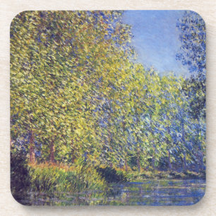 Dessous-de-verre Bend in Epte River near Giverny by Claude Monet