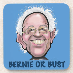 DESSOUS-DE-VERRE BERNIE OU BUST