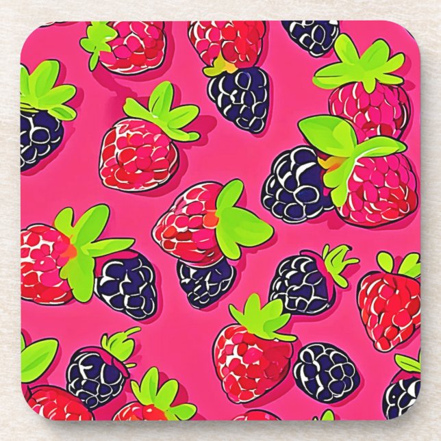 Dessous-de-verre Berry Patch : Sweet Design (Devant)