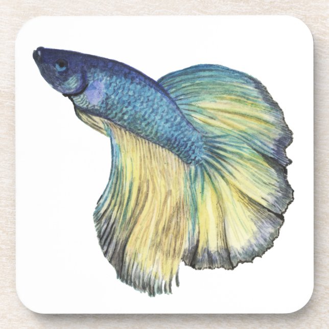 Dessous-de-verre Betta fish (Devant)