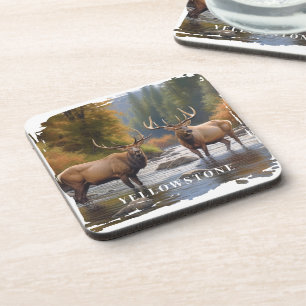 Dessous-de-verre Beverage de wapiti de Yellowstone