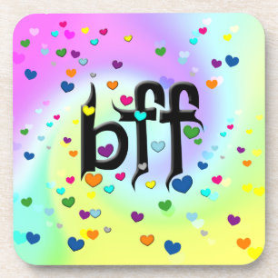 Dessous-de-verre bff ~ tourterelles