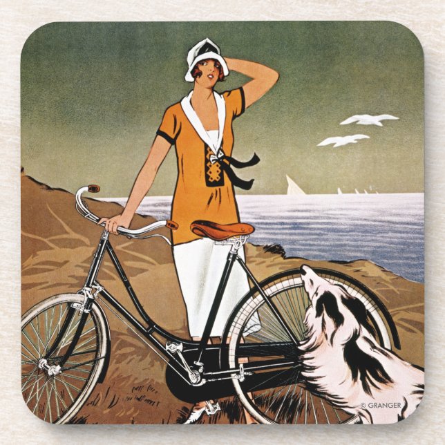 Dessous-de-verre Bicyclette Ad, 1925 (Devant)