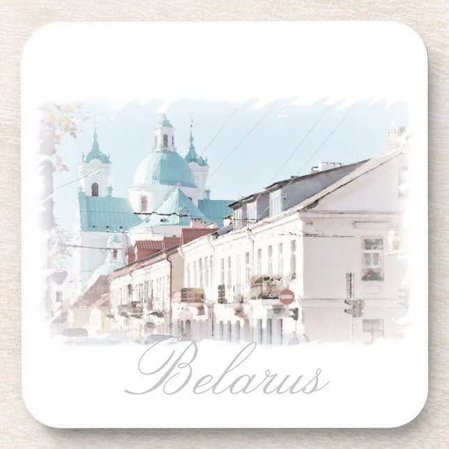Dessous-de-verre Biélorussie Hrodna Grodno Architecture Tasse (Devant)