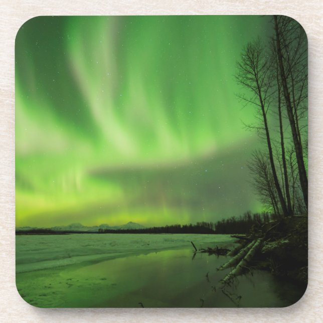 Dessous-de-verre Big Susitna Aurora (Devant)