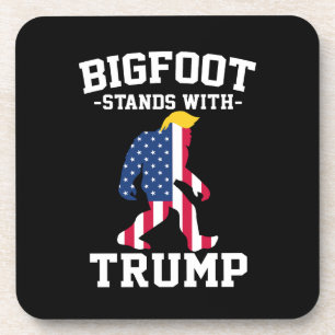 Dessous-de-verre Bigfoot Se Déplace Avec Les Élections Trump De 202
