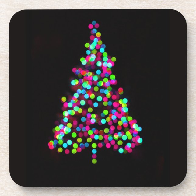 Dessous-de-verre Bijoux en sapin de Noël (Devant)
