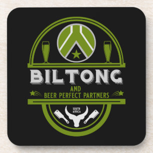 Dessous-de-verre Biltong Et Bière