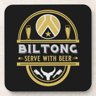 Dessous-de-verre Biltong Et Bière