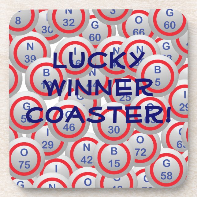 Dessous-de-verre Bingo Balls (Devant)