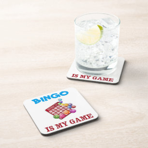 DESSOUS-DE-VERRE BINGO EST MON JEU