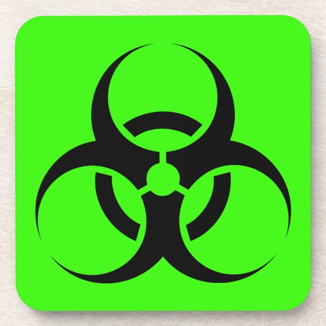 Dessous-de-verre Biodanger (Devant)