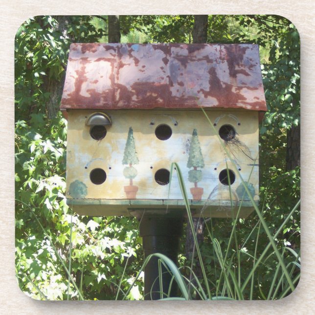 Dessous-de-verre Birdhouse (Devant)
