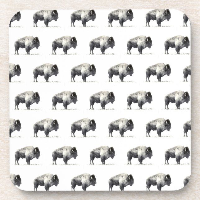 Dessous-de-verre Bison américain (Devant)