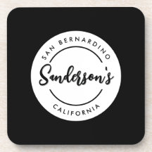 Black White City Ville Lieu Nom Endroit Cercle