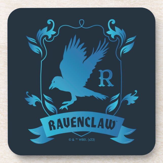 Dessous-de-verre Blason de la maison RAVENCLAW™ orné (Devant)