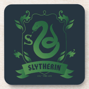 Dessous-de-verre Blason de la maison SLYTHERIN™ orné