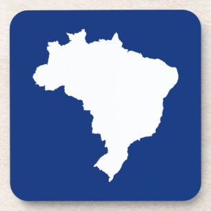 Dessous-de-verre Bleu océanique au Brésil à Emporio Moffa