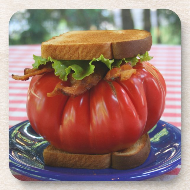 Dessous-de-verre BLT avec tomate géante (Devant)