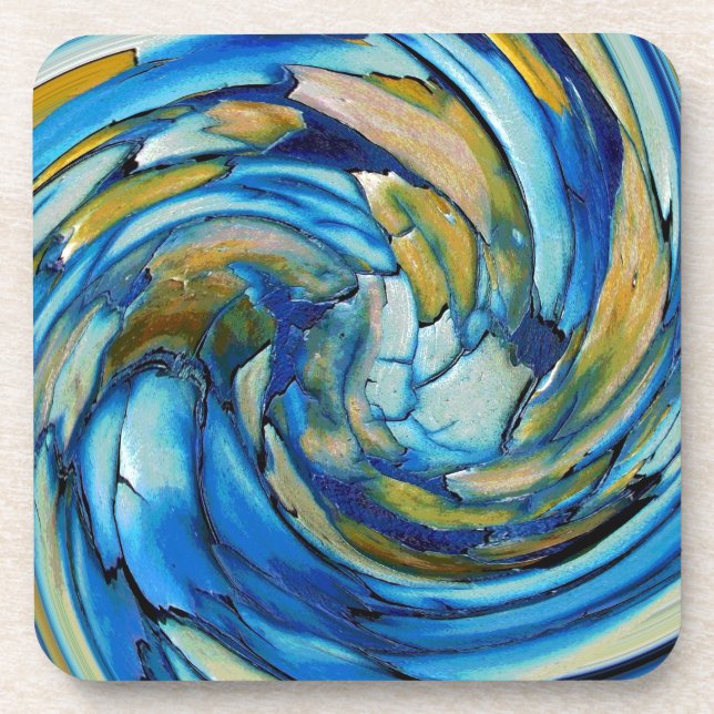 Dessous-de-verre Blue N Gold Dolphin vs Eagle (Devant)