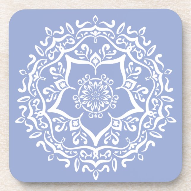 Dessous-de-verre Blueberry Mandala (Devant)
