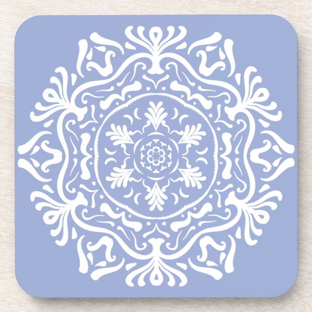 Dessous-de-verre Blueberry Mandala (Devant)