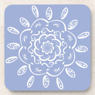 Dessous-de-verre Blueberry Mandala