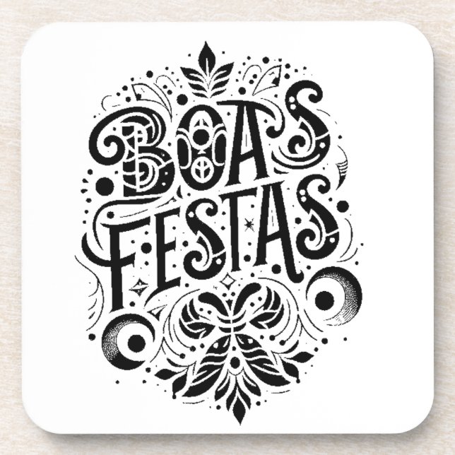 Dessous-de-verre Boas Festas (Devant)