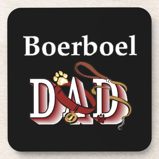Dessous-de-verre Boerboel Papa (Devant)