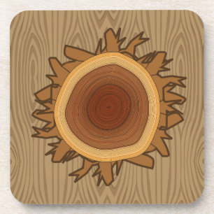 Dessous-de-verre Bois