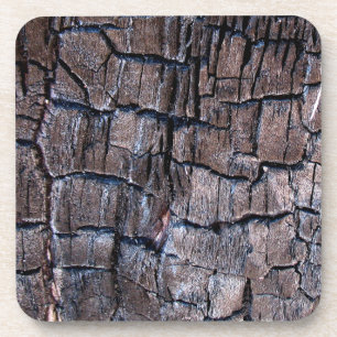 Dessous-de-verre Bois brûlé